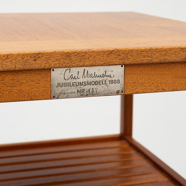 Carl Malmsten, Nest of tables, 3 pieces, “Släden”, jubilee model, 1988, no. 157.