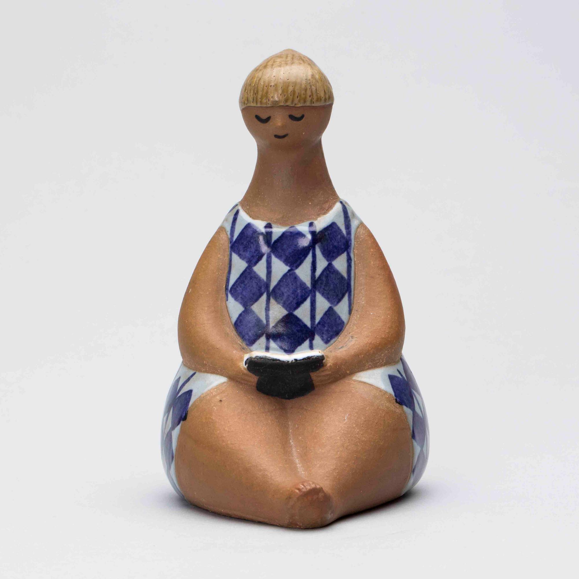 FIGURIN, stengods, Lisa Larson, Gustavsberg.
