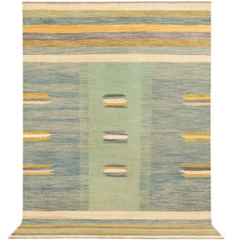 An Afghan kelim rug, c. 238 x 160 cm.