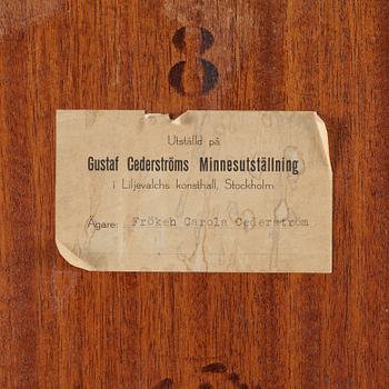 Gustaf Cederström, Skisser till monumentalmålningar i Riddarhusets trapphall, Stockholm.