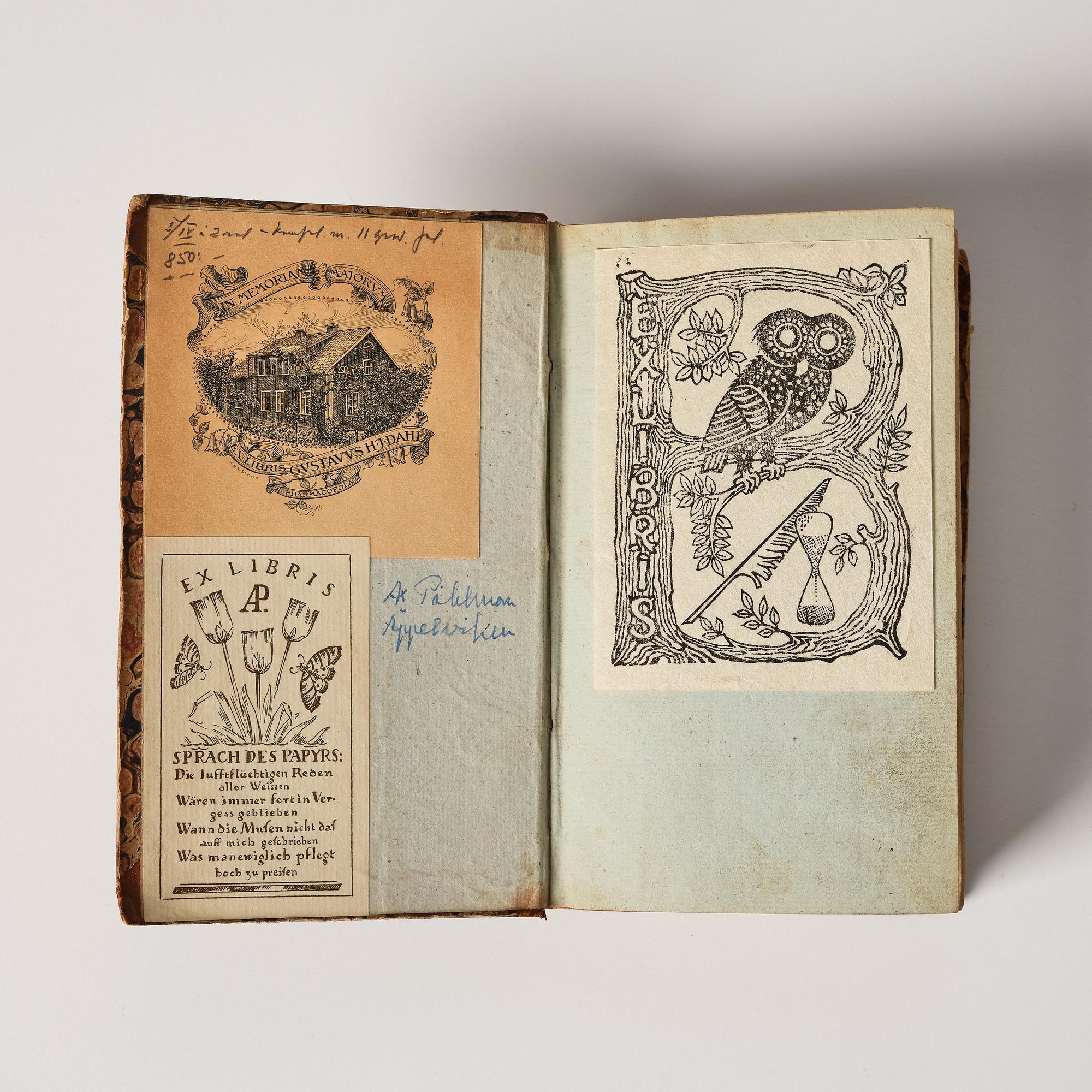Two books by Carl Peter Thunberg, 'Resa uti Europa, Africa, Asia förrättad åren 1770-1779', part 1-4.