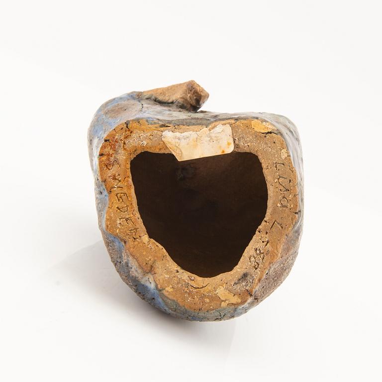 Lisa Larson, unique signed stoneware figurine.