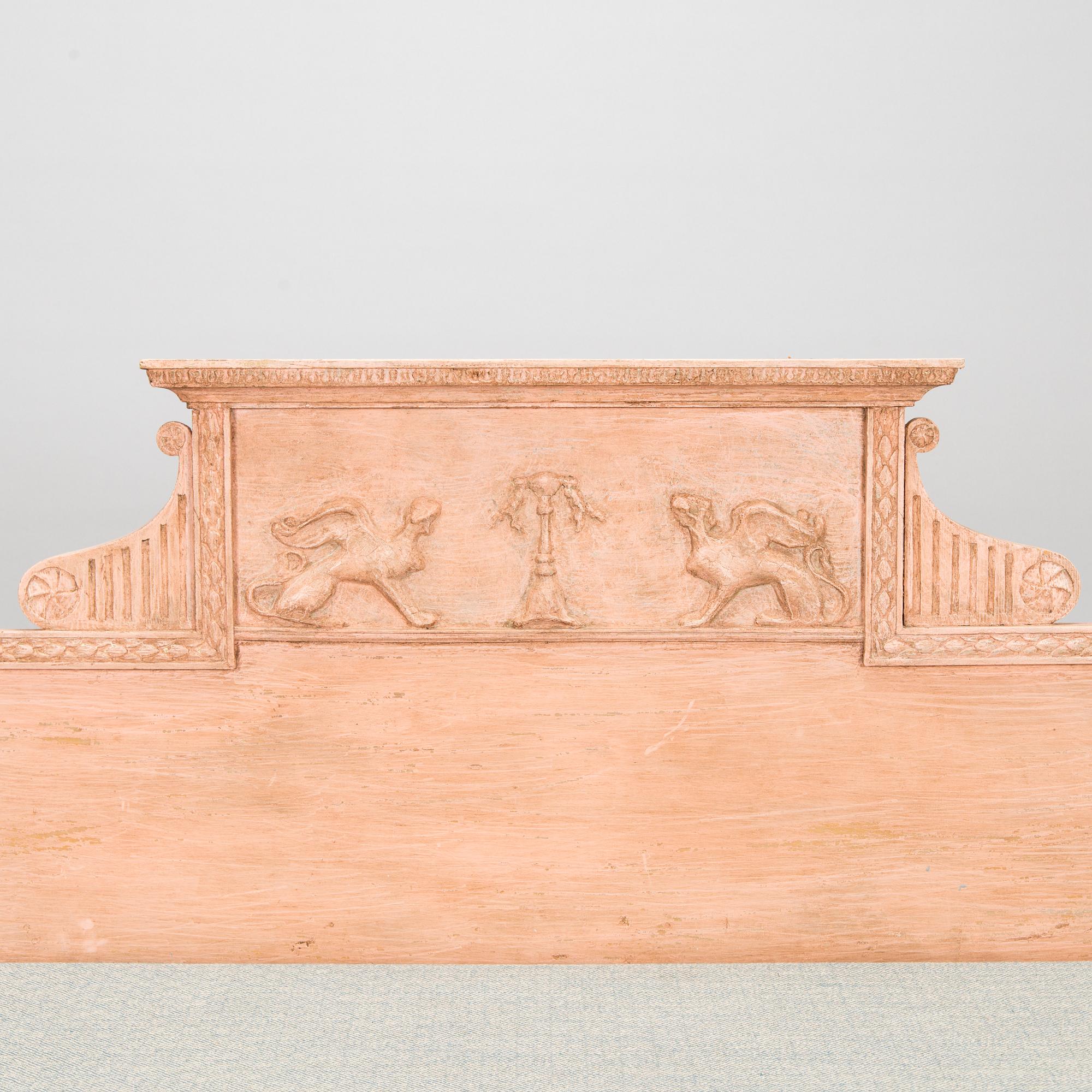 Soffa, gustaviansk, tidigt 1800-tal.
