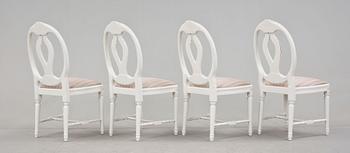 STOLAR, 4 st, gustaviansk stil, 1900-talets slut.