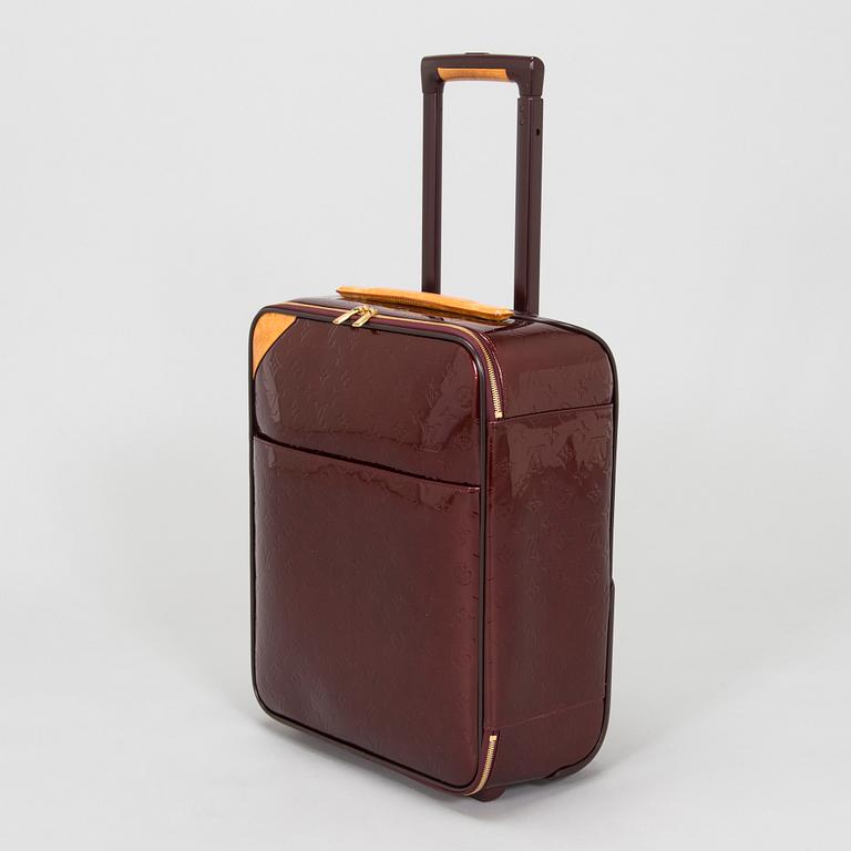 Louis Vuitton, a Monogram Vernis 'Pégase 45', suitcase.