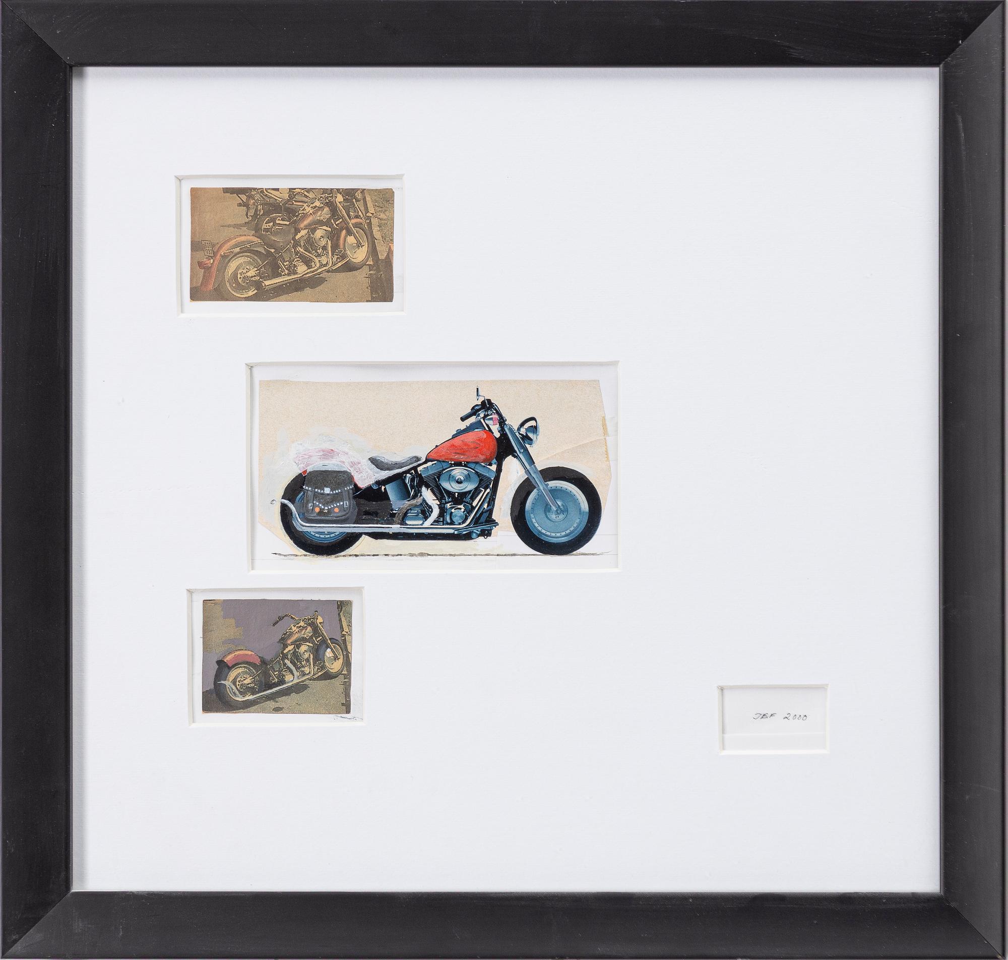 John-E Franzén, "Harley Fat Boy modifierad".