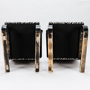 MAIJA HEIKINHEIMO, a pair of  1930s '242' armchairs for Asko, Finland.
