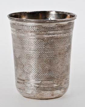 BÄGARE, silver, Moskva Ryssland 1875.