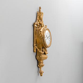 An early French pendulum wall clock.