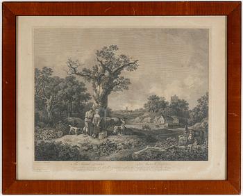 KOPPARSTICK, FRANCIS VIVARES, 1760.