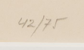 Antoni Tàpies, "Tirets supérieurs".