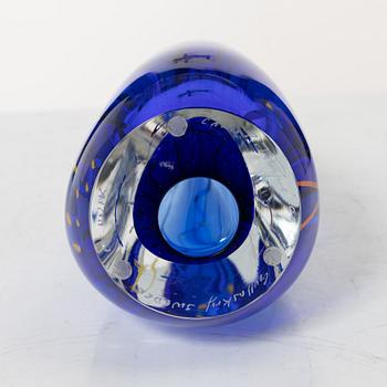 Carlos R Pebaqué, two glass sculptures, Gullaskruf, 1999.