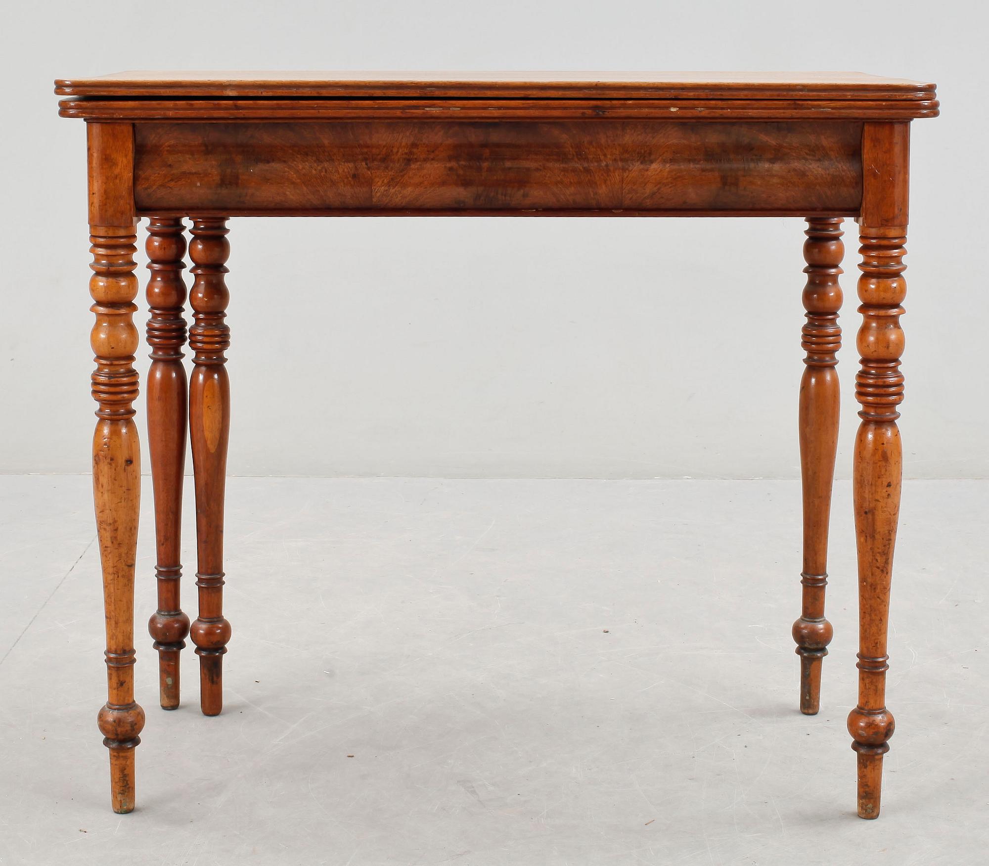 SPELBORD, senempire, 1800-talets mitt.