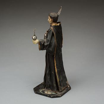 FIGURIN, papier maché/blandteknik, 1900-tal.