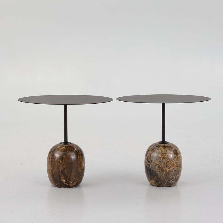Luca Nichetto, a pair of 'Lato LN8' sidetables, &tradition.