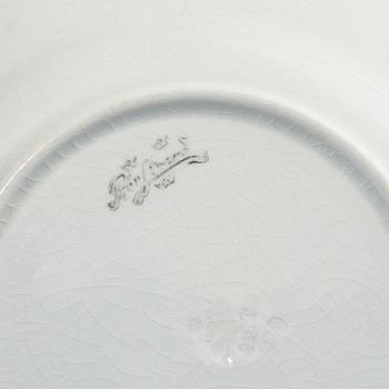 KRÄFTSERVIS, 8 delar, flintgods, Rörstrand tidigt 1900-tal.