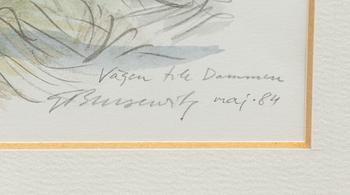 Gunnar Brusewitz, "Vägen till Dammen".