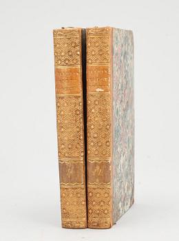 BOK, 2 vol, "C.M. Bellmans skaldestycken efter C.M. Völschows...", Stockholm 1814.