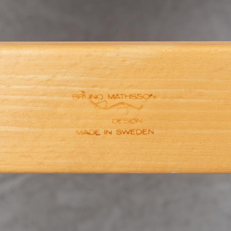 Bruno Mathsson, fåtölj, "Miranda", Bruno Mathsson International 1995.