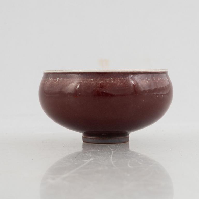 Berndt Friberg, skål, stengods, Gustavsbergs studio, 1959.