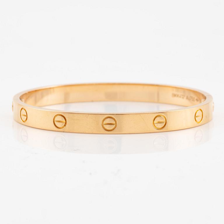 A Cartier bracelet "Love" 18K rose gold.
