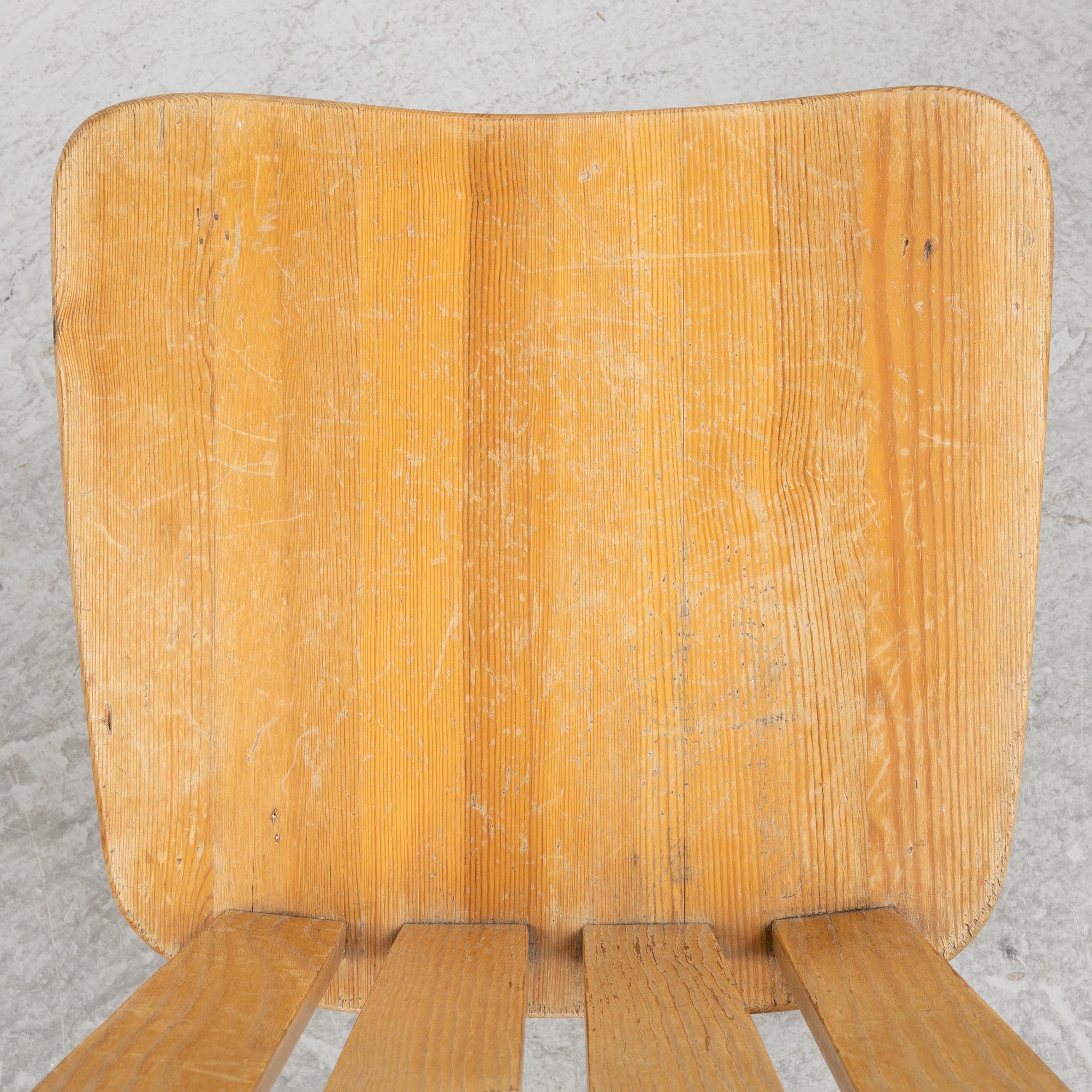 Göran Malmvall, six chairs, Svensk Fur, second half of the 20th century.