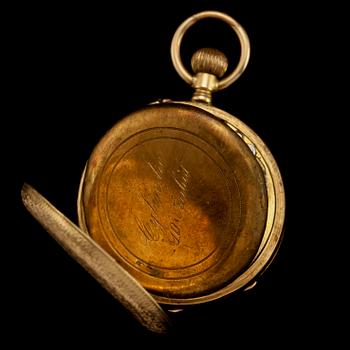 FICKUR, 14 k guld, 1900-tal. Vikt 20.