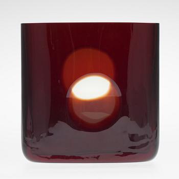 VAS, glas, signerad Tapio Wirkkala 3304, Iittala 1900-talets senare hälft.