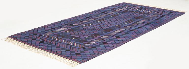 Ann-Mari Forsberg, A carpet, 'Tobias', tapestry variant, ca 328 x 157 cm, signed AB MMF AMF.