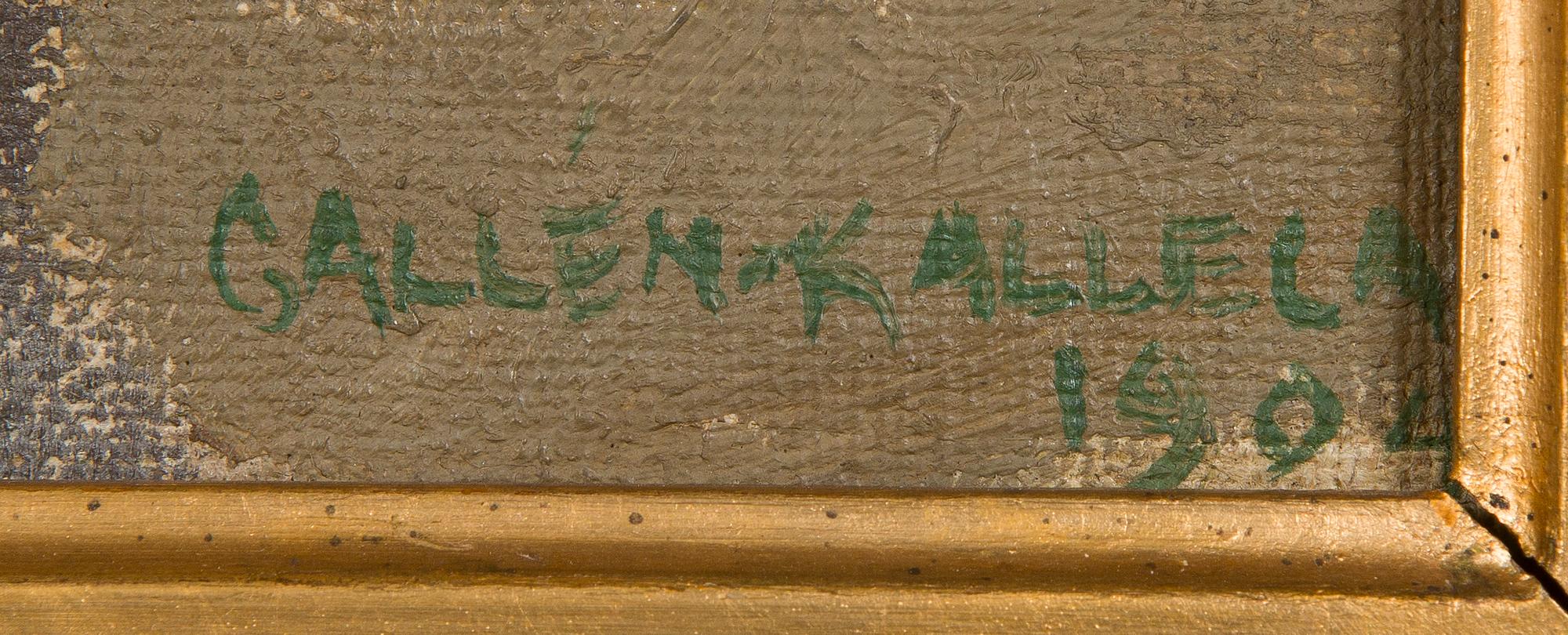 Akseli Gallen-Kallela, Vanhan ajan ukko.