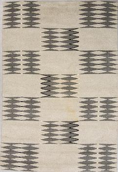 MATTA, flossa, "Kungsmattan", Tabergs Yllefabriks AB. 1900-talets mitt/andra hälft. Ca 239 X 162 cm.