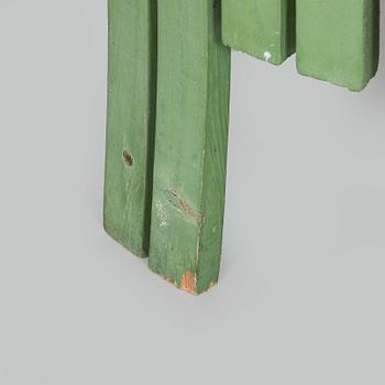 Alvar & Aino Aalto, Four early 1950s 'Aurinko' (Sun-serial) garden chairs, model 910  for O.Y. Huonekalu- ja Rakennustyötehdas A.B.