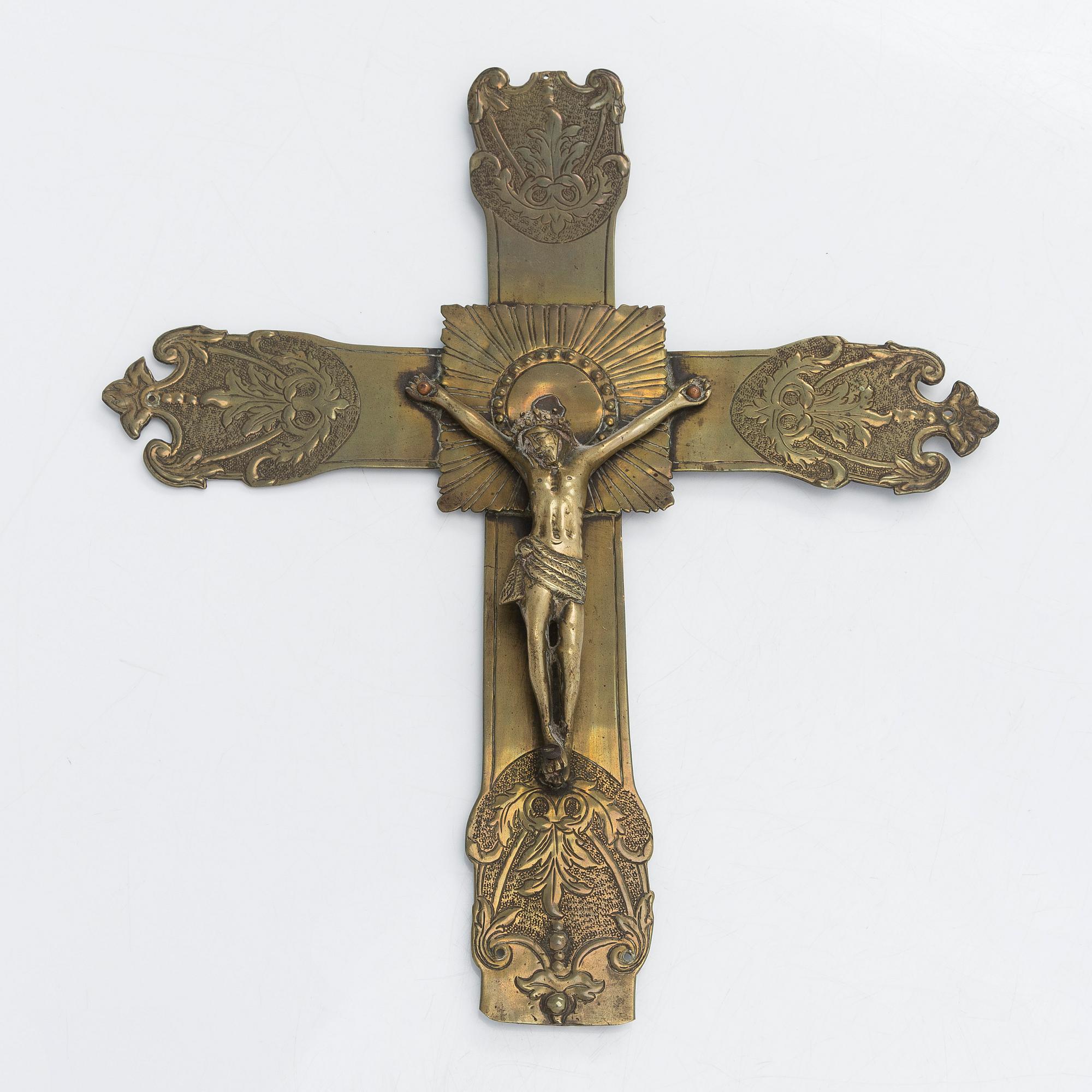 Processionskors, renässans, 1600-talets början.