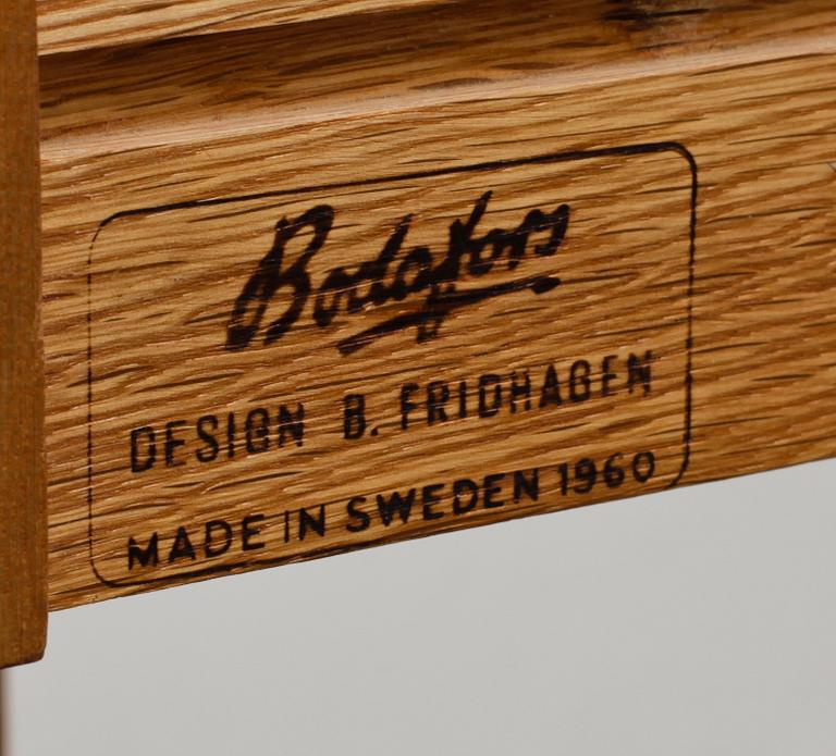 TOILETTBORD, Bertil Fridhagen, Bodafors, 1960.