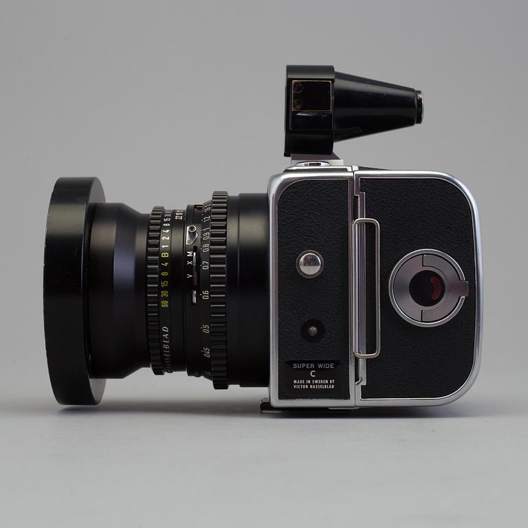 A HASSELBLAD Super Wide C  Camera no 9920, 
from Gothenburg, Sweden 1970.