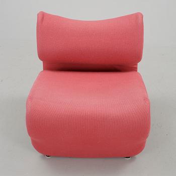 FÅTÖLJ, "Etcetera", Jan Ekselius för J. O. Carlsson, Vetlanda, modellen formgiven 1970.