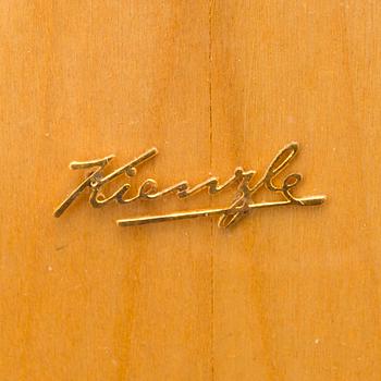 An art déco Kienzle mantle clock by Heinrich Möller, Germany 1930s.
