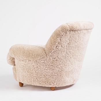 Carl Malmsten, a "Redet" armchair, Sweden mid-20th century.