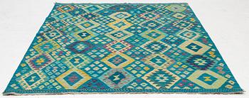 Rug, kilim, Afghanistan, approx. 247 x 173 cm.