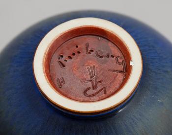 VAS, stengods, Berndt Friberg, Gustavsbergs studio, sign.