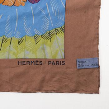Hermès, shawl/scarf, "Brazil", 140 x 140 cm.