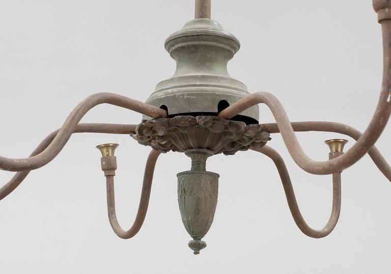 LJUSKRONA, 1800-tal. Höjd ca 160 cm.