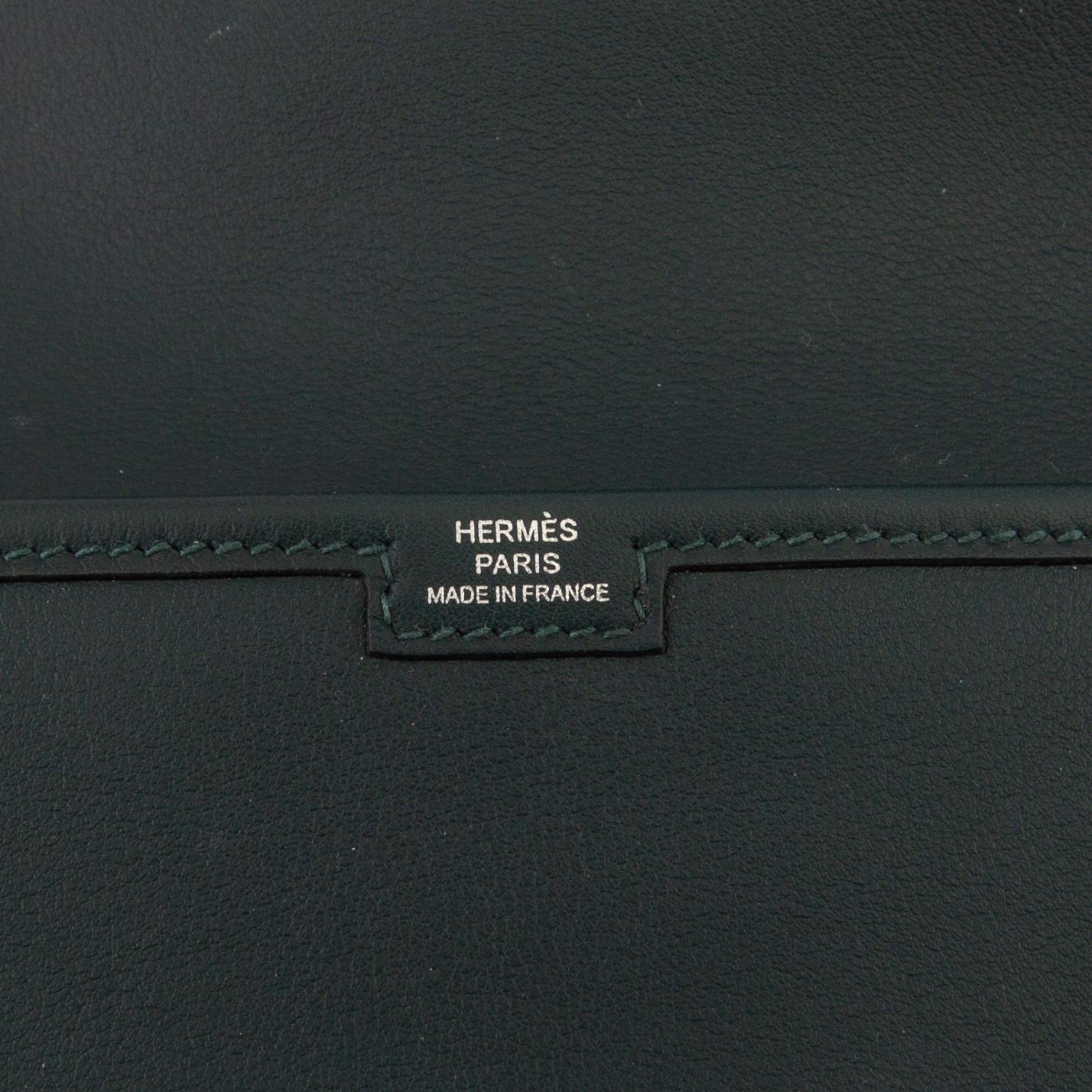 Hermés, wallet, "Portfeuille Jig duo Veau Swift" 2021.