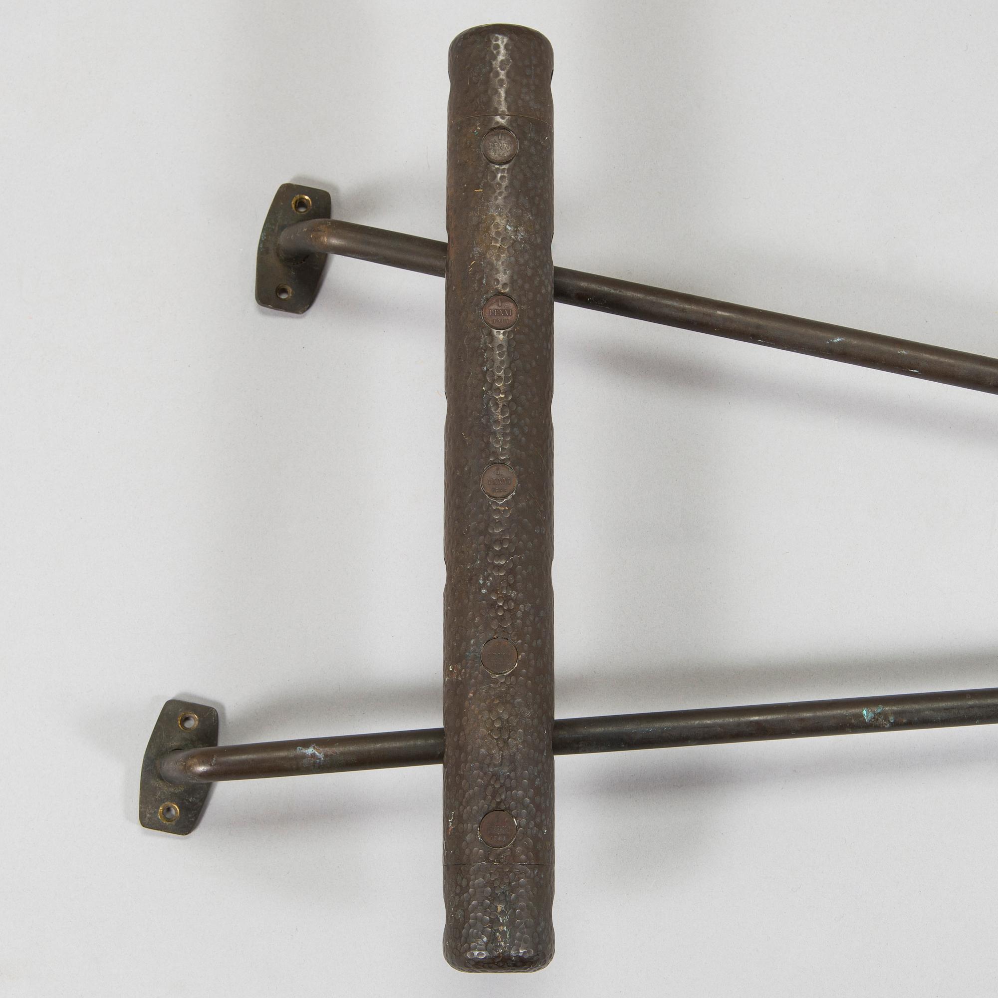 Dörrhandtag, tidigt 1900-tal.