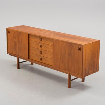 A second half of the 20th century walnut sideboard by IKEA.