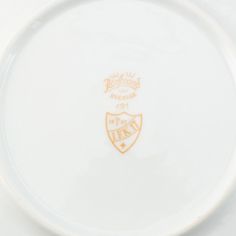 Louise Adelborg, a 58 pcs Olympic Games 1948 porcelain dinner service, Rörstrand, Sweden.