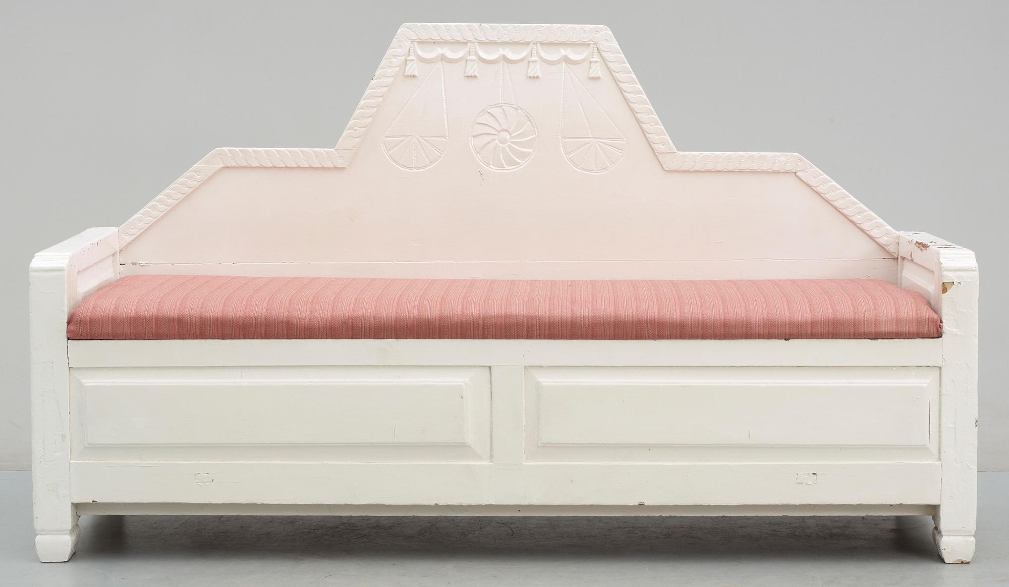 FÅLLBÄNK, allmoge, 1700/1800-tal.