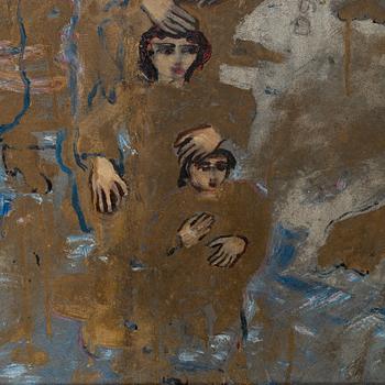 Carl Fredrik Hill, 'Familjen - variation I' (The Family - variation I).