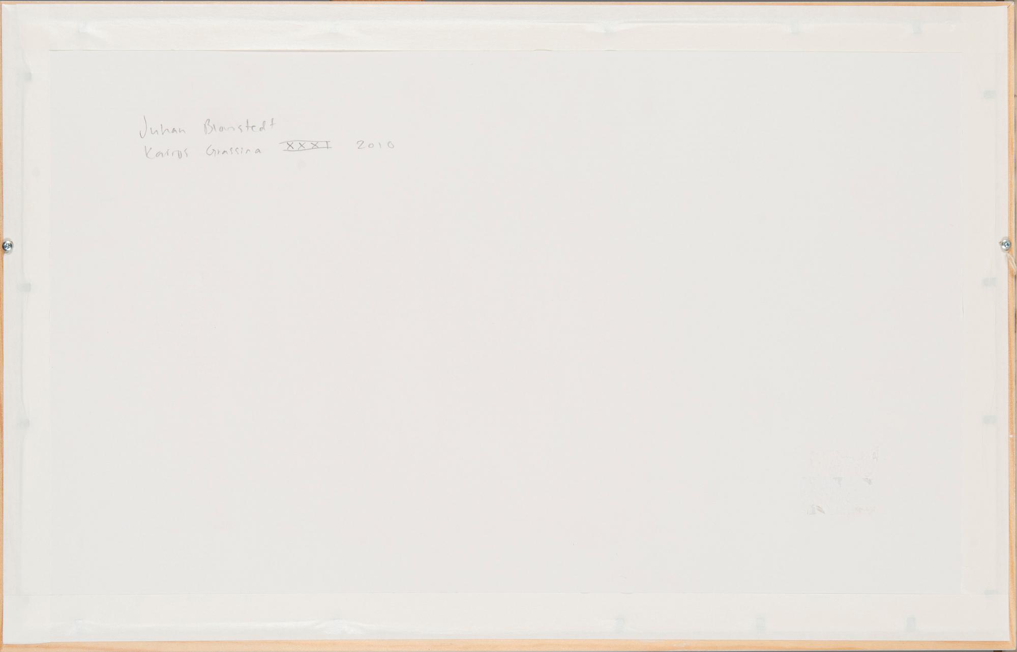 Juhana Blomstedt, "Kairos Grassina XXXI".