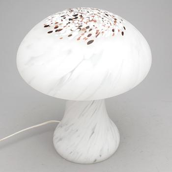 BORDSLAMPA, glas, Monica Backström, kosta. 1970-tal.